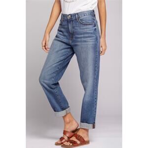 NWT Current/Elliott The Boyfriend Mason Wash
Distressed Jeans 27 Pima Cotton USA